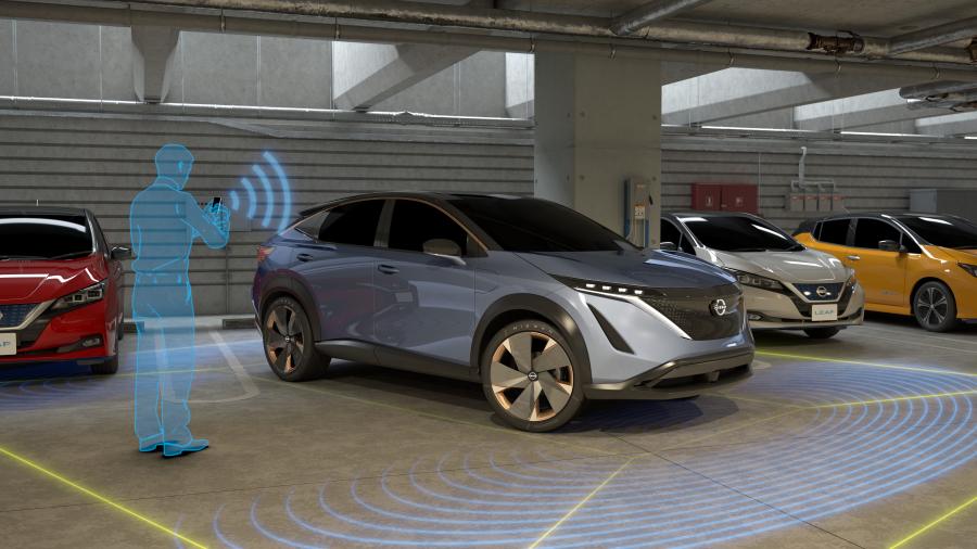 Схема Nissan Ariya Concept 2019 года  (фото 41 из 44)